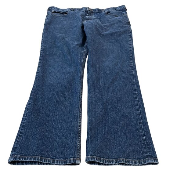 Duluth Trading Flex Weekender Jeans Mens Size 42x32 Style & Comfort Denim - Picture 1 of 7
